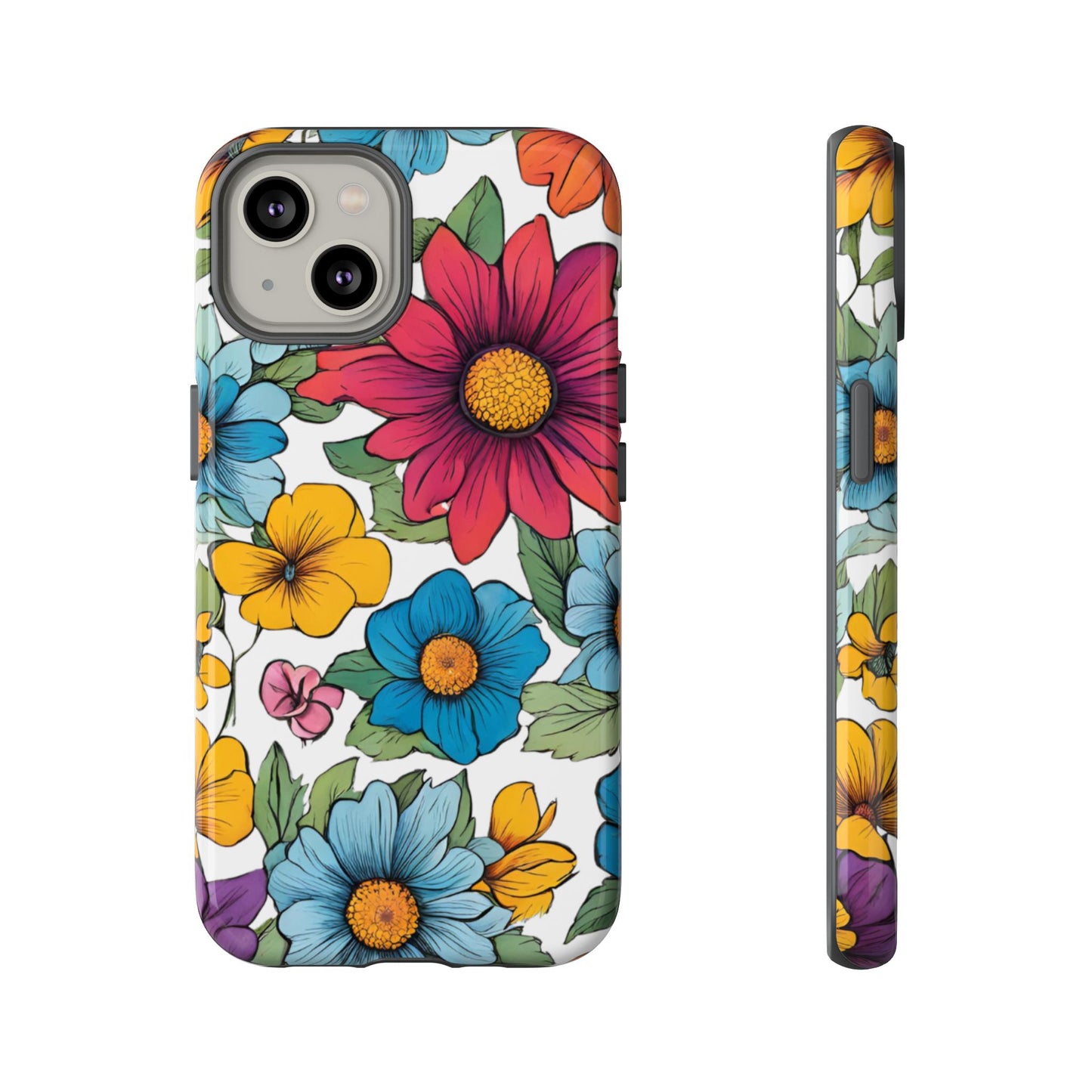 Floral Phone Case - for Apple, Samsung, and Google Phones