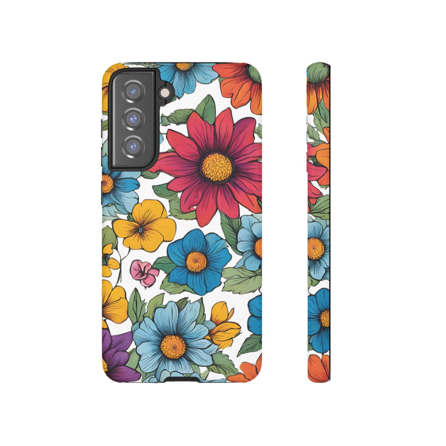 Floral Phone Case - for Apple, Samsung, and Google Phones