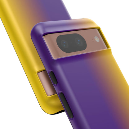 Ombre Purple and Gold Phone Case - for Apple, Samsung, and Google Phones