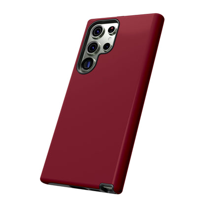 Burgundy Phone Case - for Apple, Samsung, and Google Phones