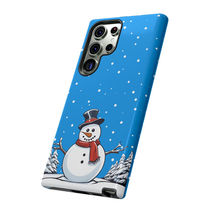 Snowman Phone Case - for Apple, Samsung, and Google Phones