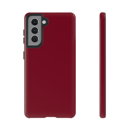 Burgundy Phone Case - for Apple, Samsung, and Google Phones