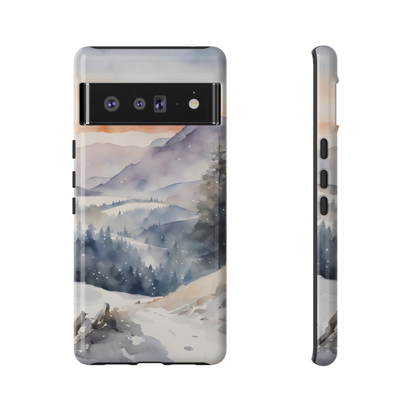 Winter Snowscape Phone Case - for Apple, Samsung, and Google Phones