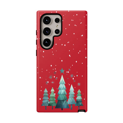 Christmas Pines Phone Case - for Apple, Samsung, and Google Phones