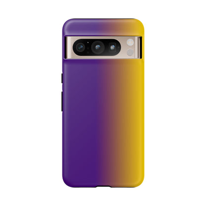 Ombre Purple and Gold Phone Case - for Apple, Samsung, and Google Phones