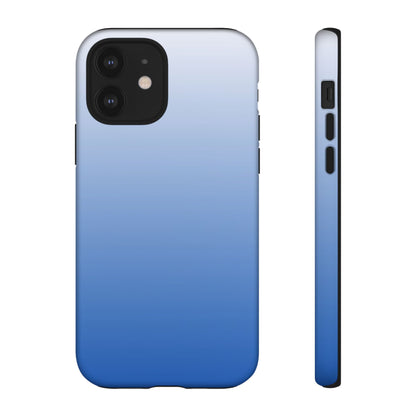 Ombre Blue and White Phone Case - for Apple, Samsung, and Google Phones