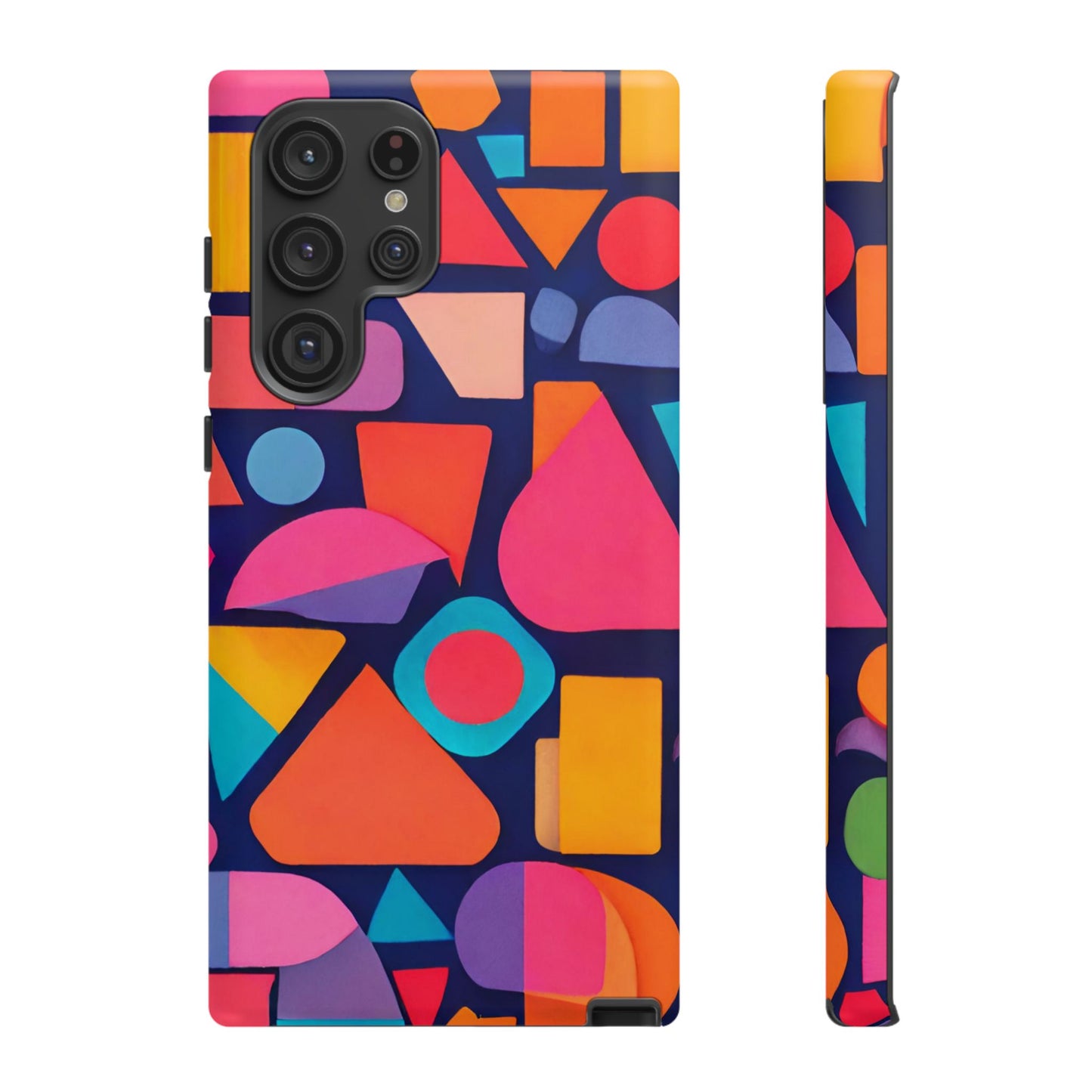 Abstract Geometric Shapes Phone Case - for Apple, Samsung, and Google Phones