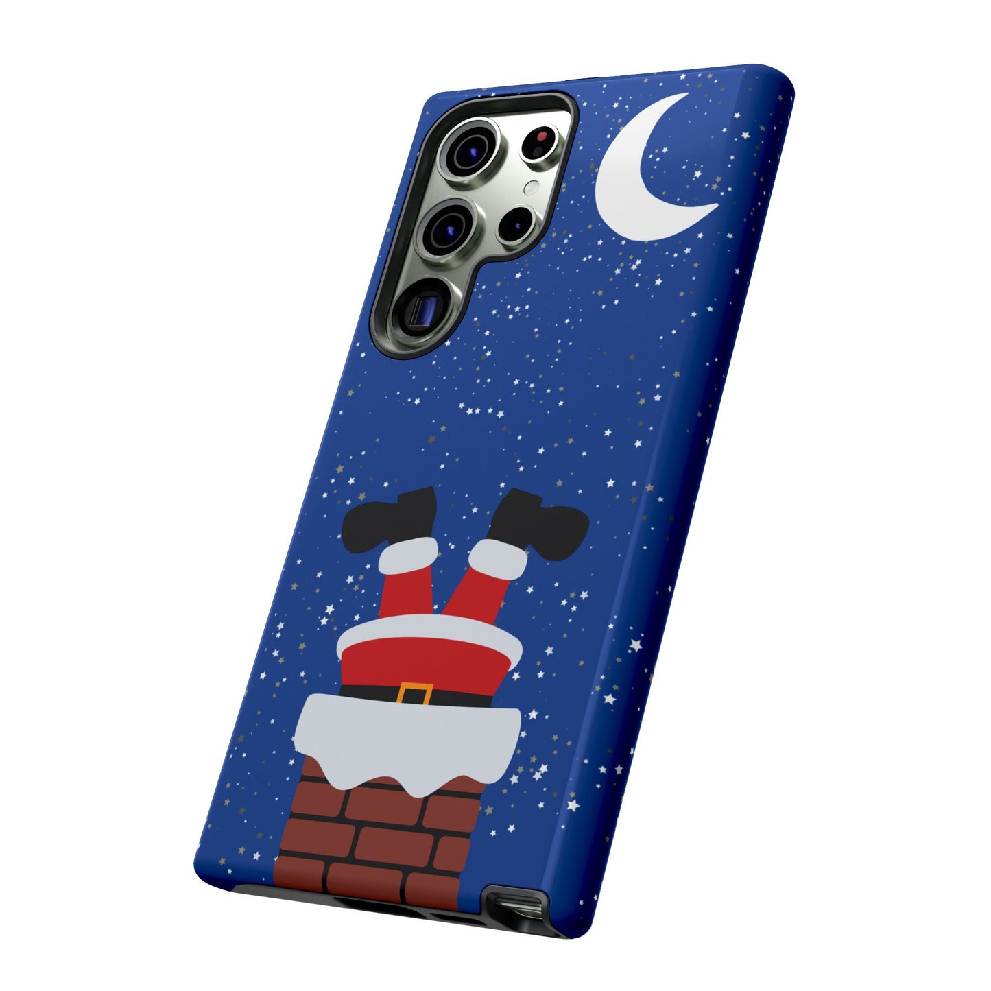 Stuck Santa Phone Case - for Apple, Samsung, and Google Phones