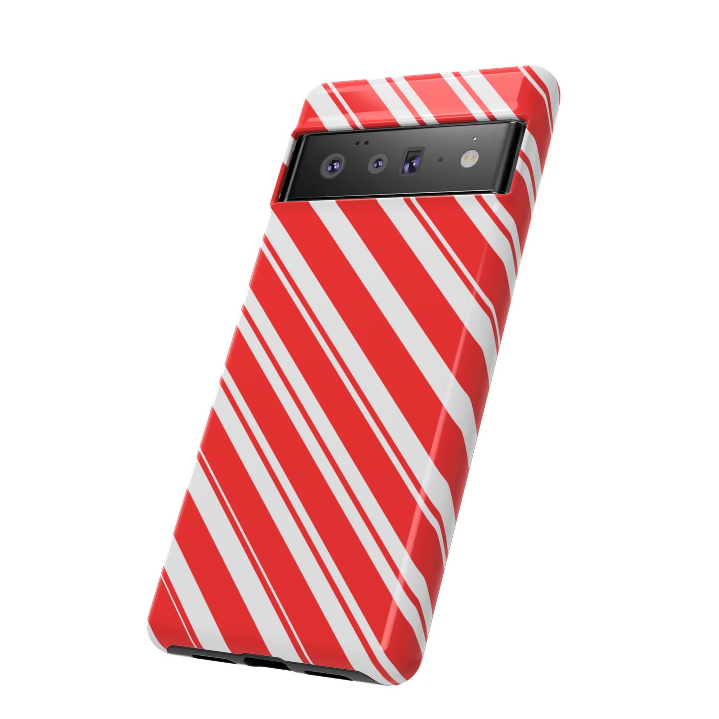 Candy Cane Phone Case - for Apple, Samsung, and Google Phones