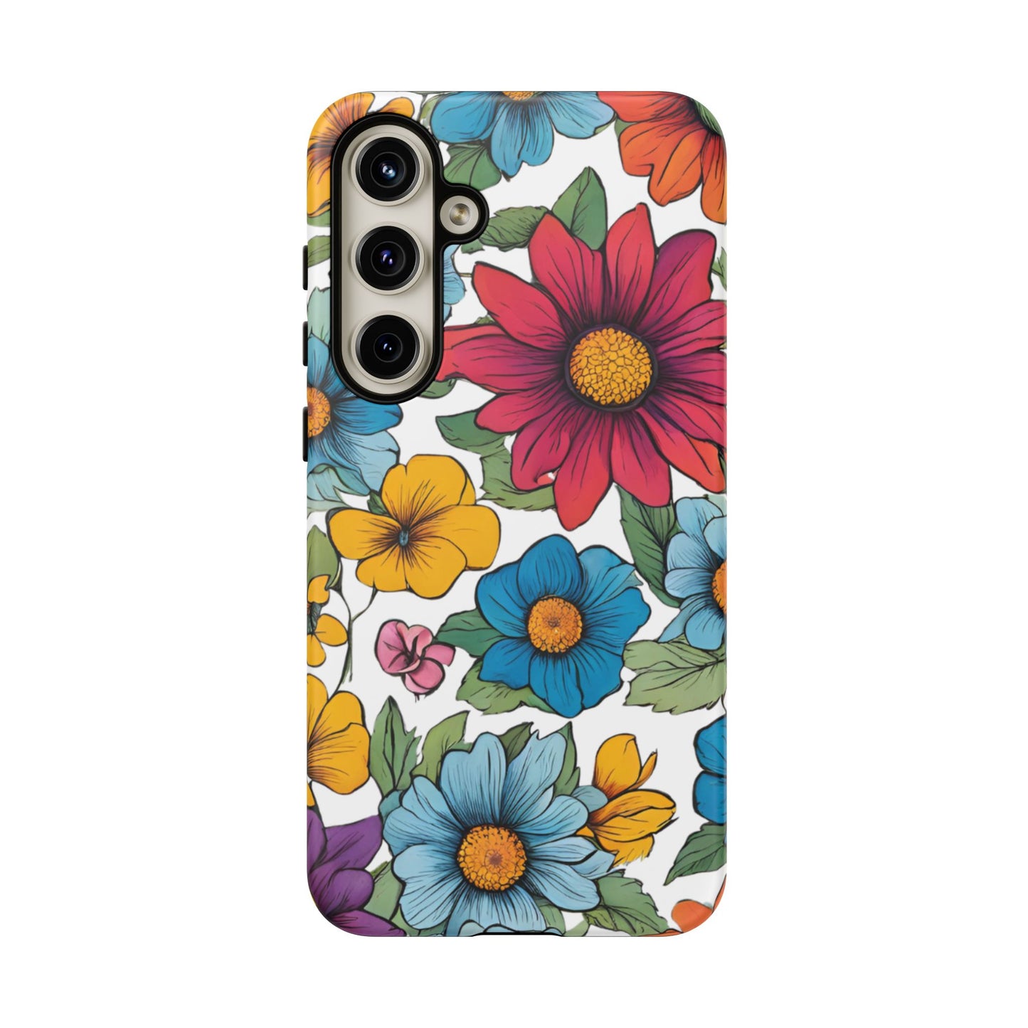 Floral Phone Case - for Apple, Samsung, and Google Phones