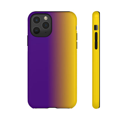 Ombre Purple and Gold Phone Case - for Apple, Samsung, and Google Phones