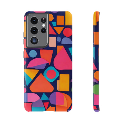 Abstract Geometric Shapes Phone Case - for Apple, Samsung, and Google Phones