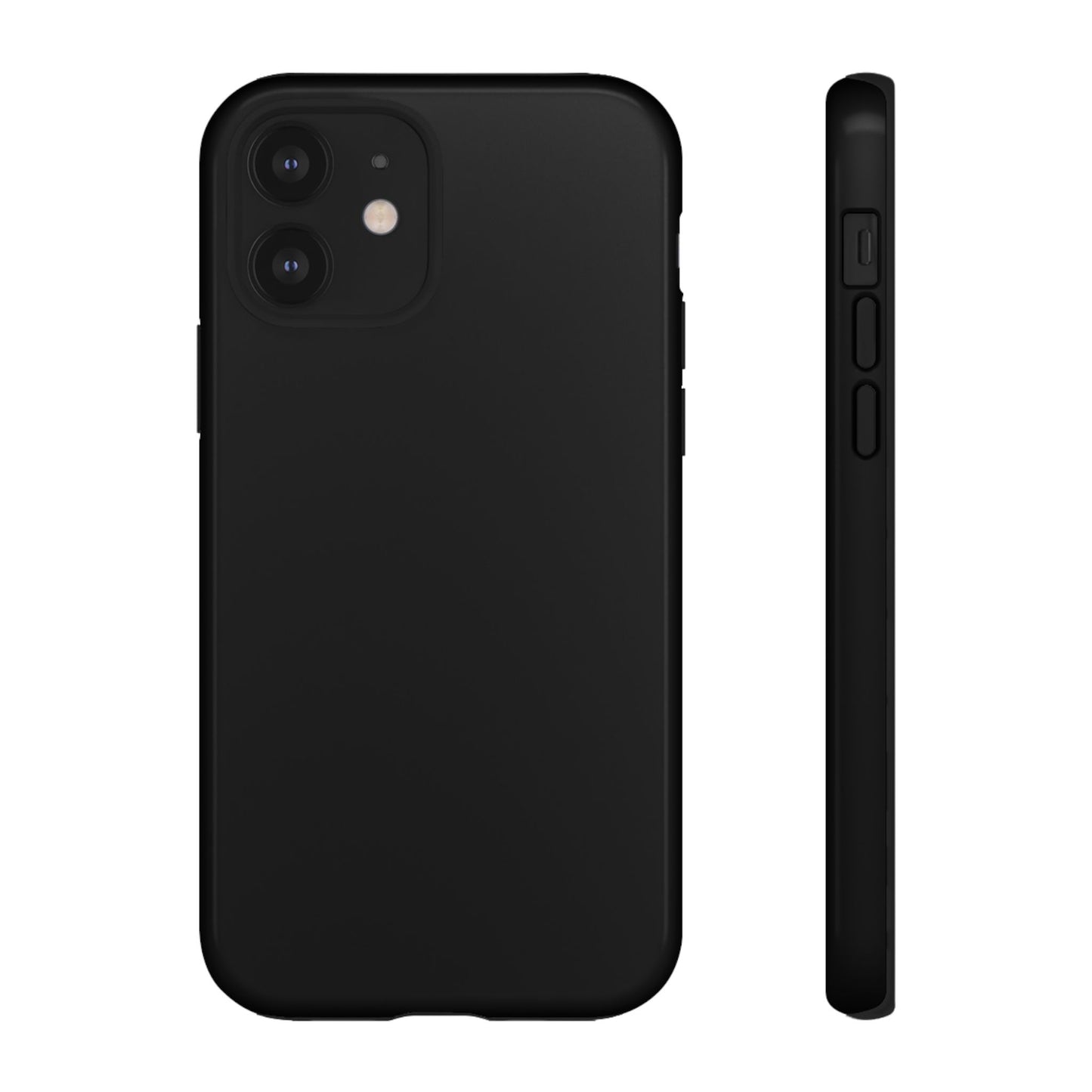 Black Phone Case - for Apple, Samsung, and Google Phones