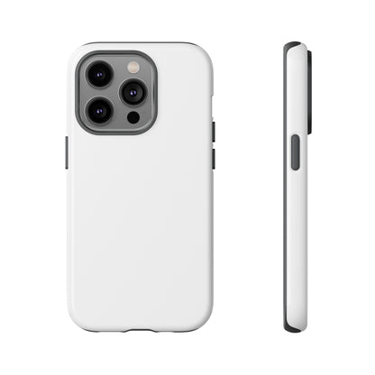 White Phone Case - for Apple, Samsung, and Google Phones