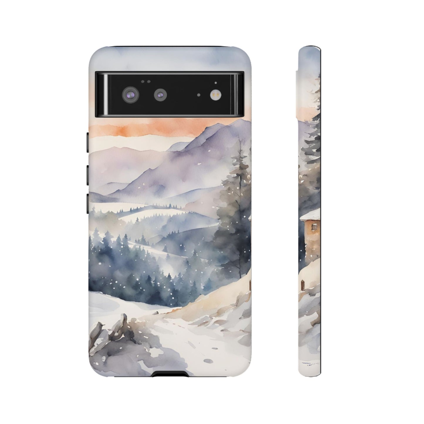 Winter Snowscape Phone Case - for Apple, Samsung, and Google Phones