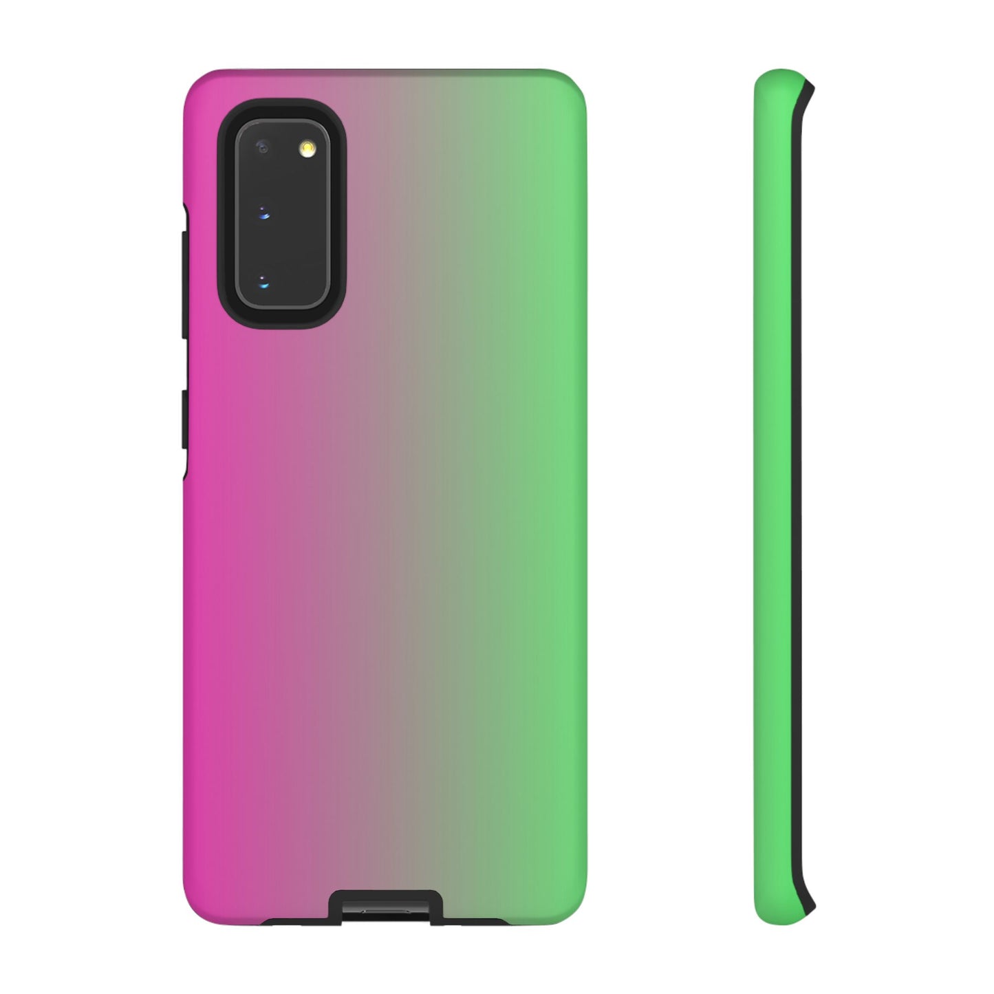 Ombre Pink and Green Phone Case - for Apple, Samsung, and Google Phones