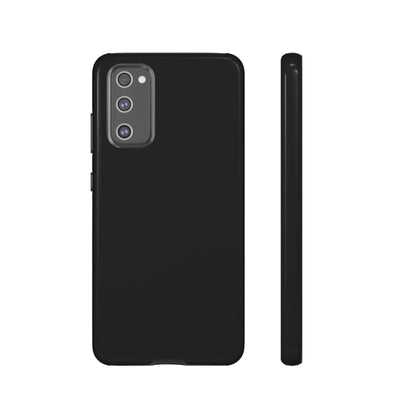 Black Phone Case - for Apple, Samsung, and Google Phones