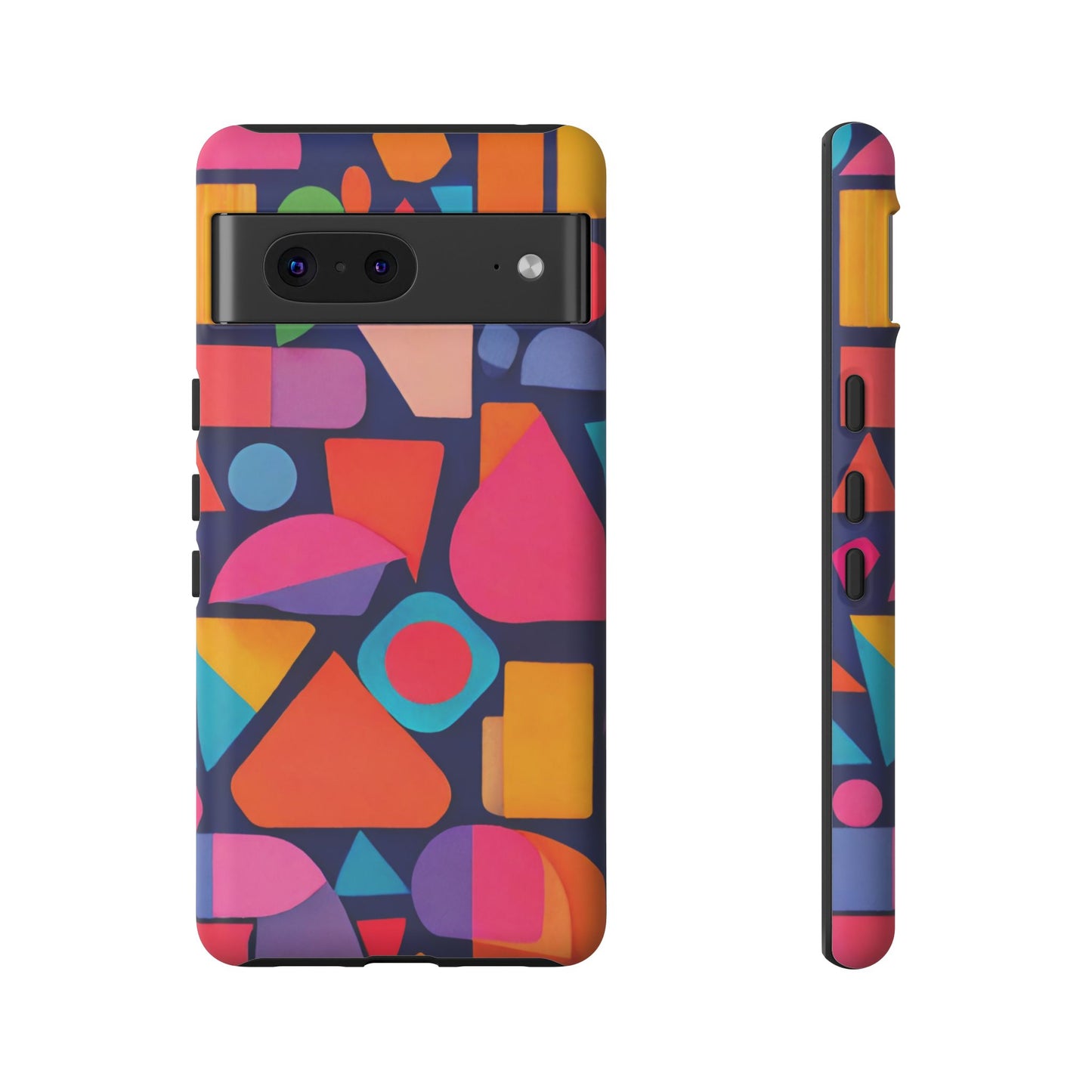 Abstract Geometric Shapes Phone Case - for Apple, Samsung, and Google Phones