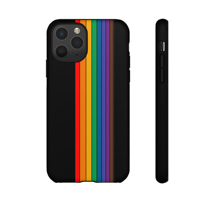 Rainbow Stripe Phone Case - for Apple, Samsung, and Google Phones