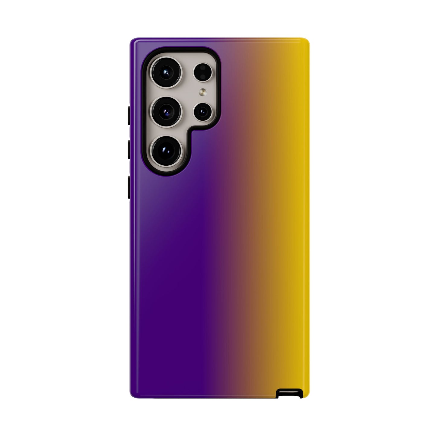 Ombre Purple and Gold Phone Case - for Apple, Samsung, and Google Phones