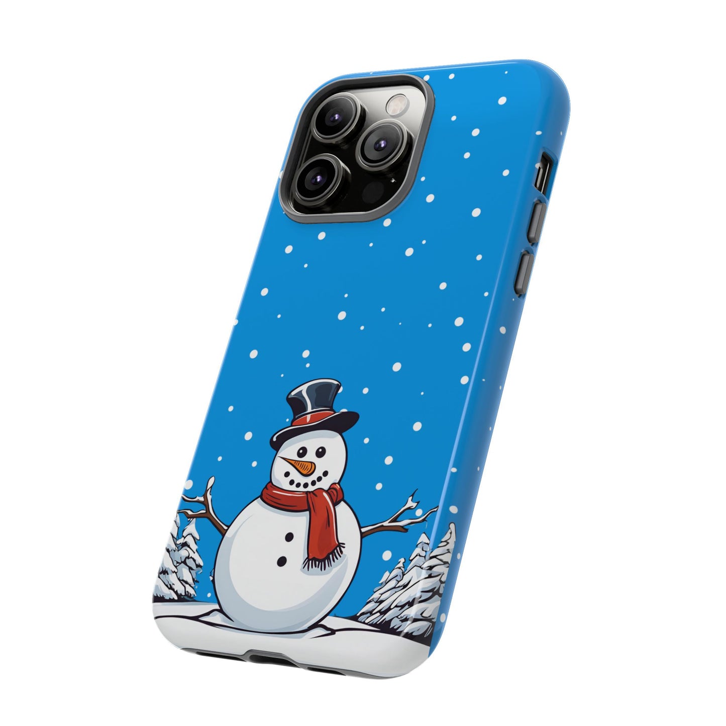 Snowman Phone Case - for Apple, Samsung, and Google Phones