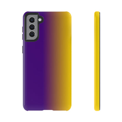 Ombre Purple and Gold Phone Case - for Apple, Samsung, and Google Phones