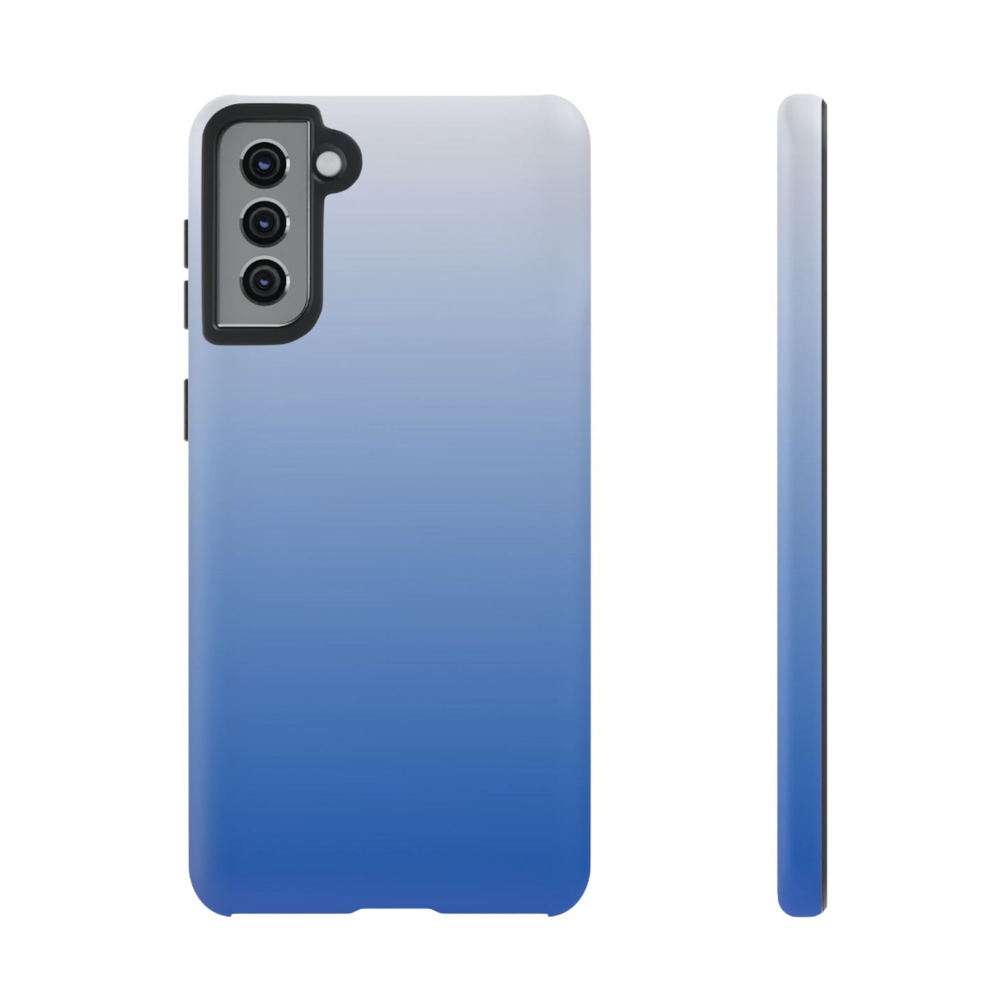 Ombre Blue and White Phone Case - for Apple, Samsung, and Google Phones