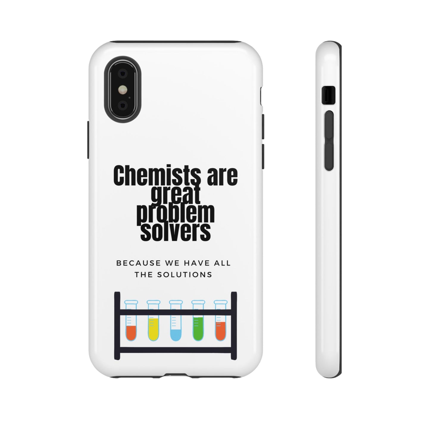 Funny Chemist Phone Case - for Apple, Samsung, and Google Phones