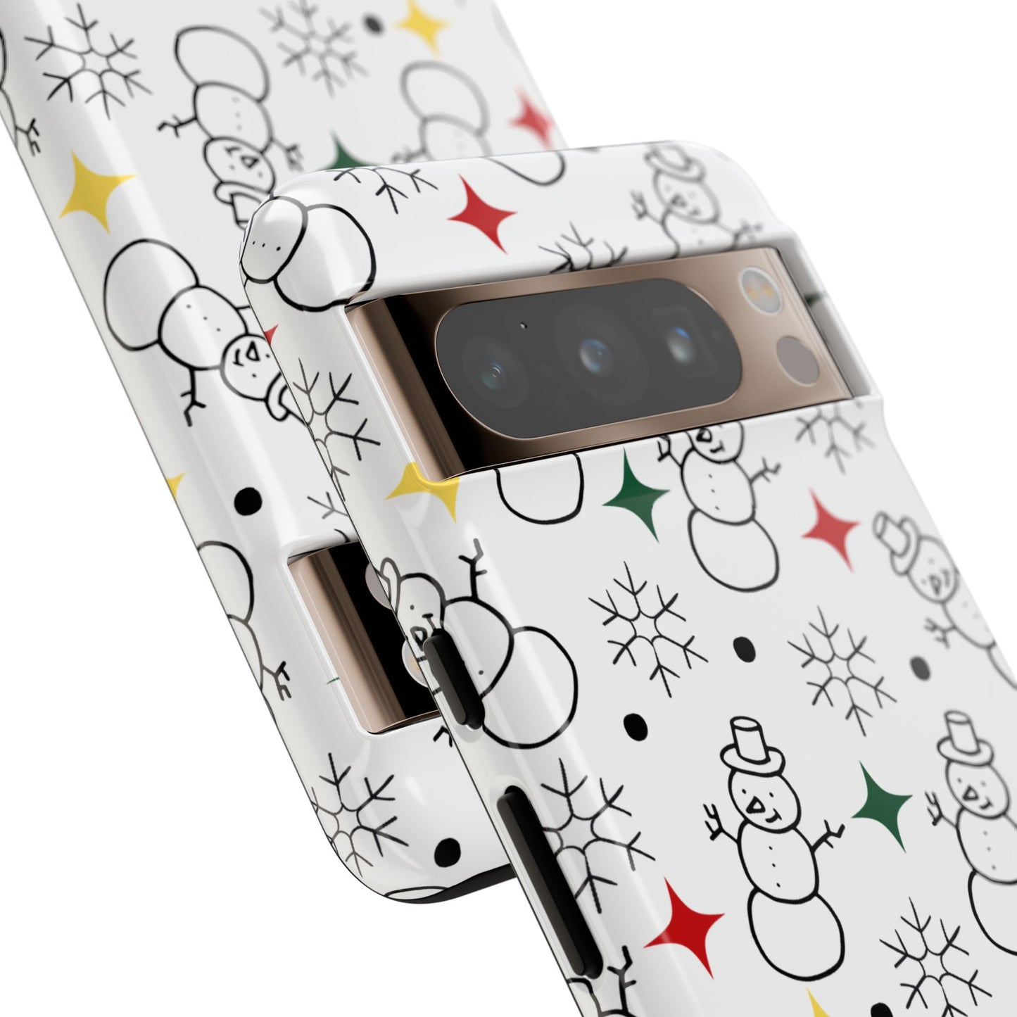 Snowy Sketches Phone Case - for Apple, Samsung, and Google Phones