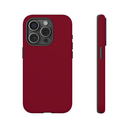 Burgundy Phone Case - for Apple, Samsung, and Google Phones