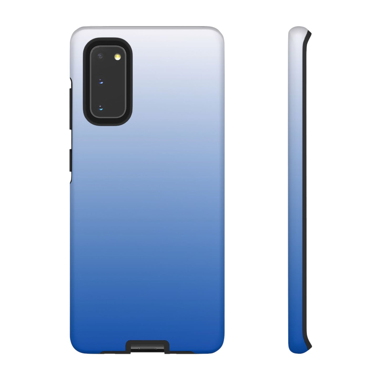 Ombre Blue and White Phone Case - for Apple, Samsung, and Google Phones