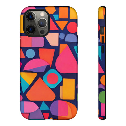 Abstract Geometric Shapes Phone Case - for Apple, Samsung, and Google Phones