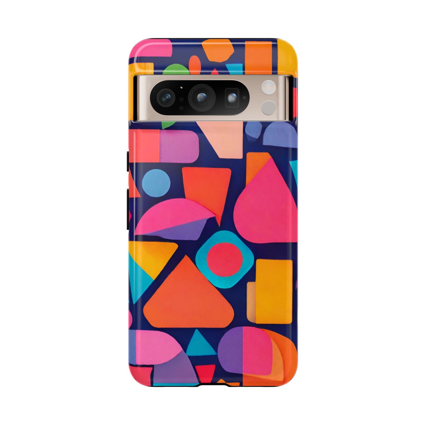 Abstract Geometric Shapes Phone Case - for Apple, Samsung, and Google Phones