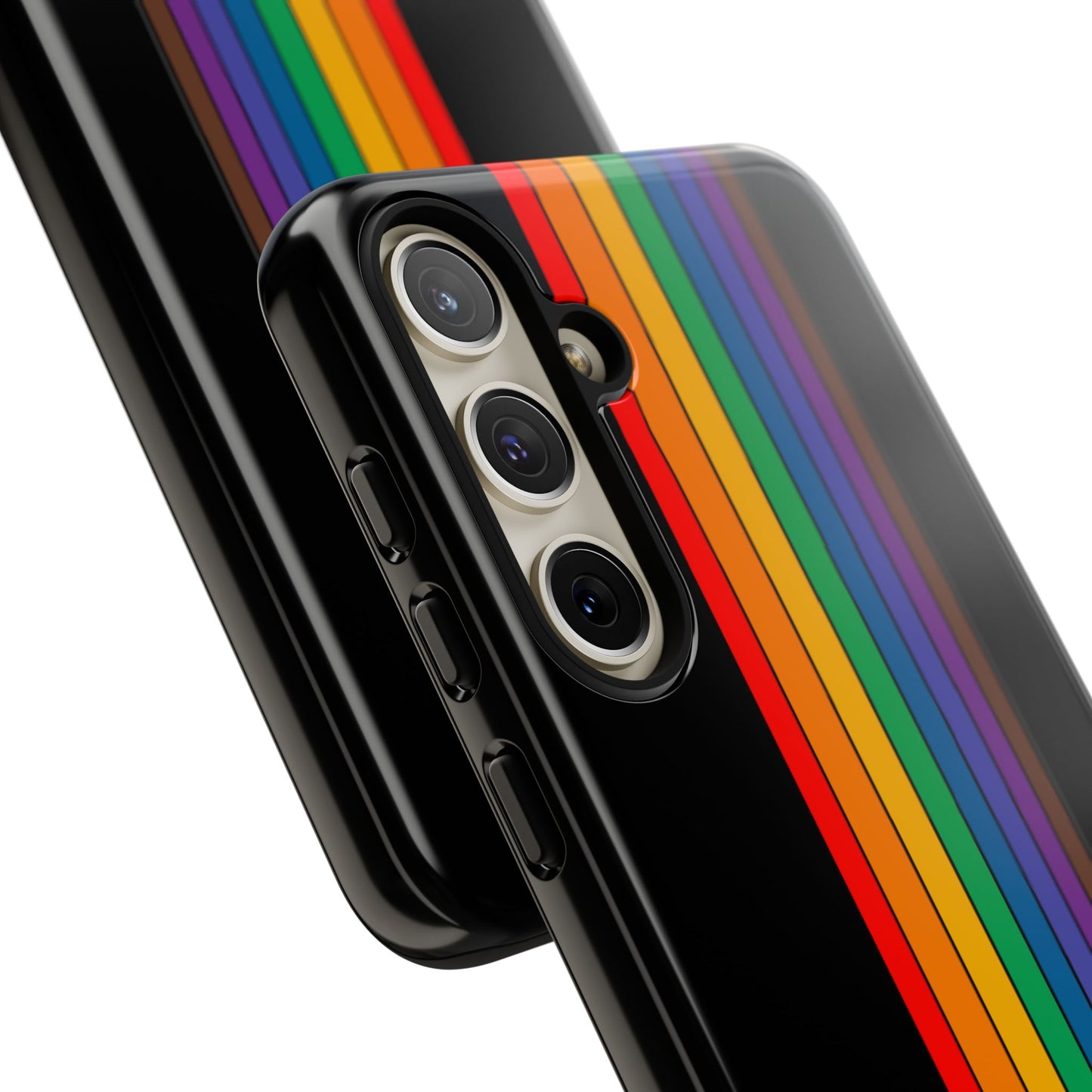 Rainbow Stripe Phone Case - for Apple, Samsung, and Google Phones