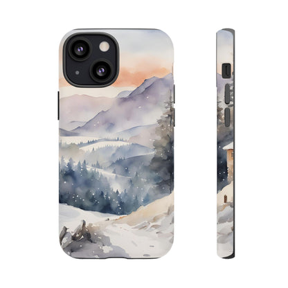 Winter Snowscape Phone Case - for Apple, Samsung, and Google Phones