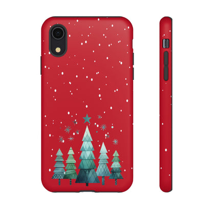 Christmas Pines Phone Case - for Apple, Samsung, and Google Phones