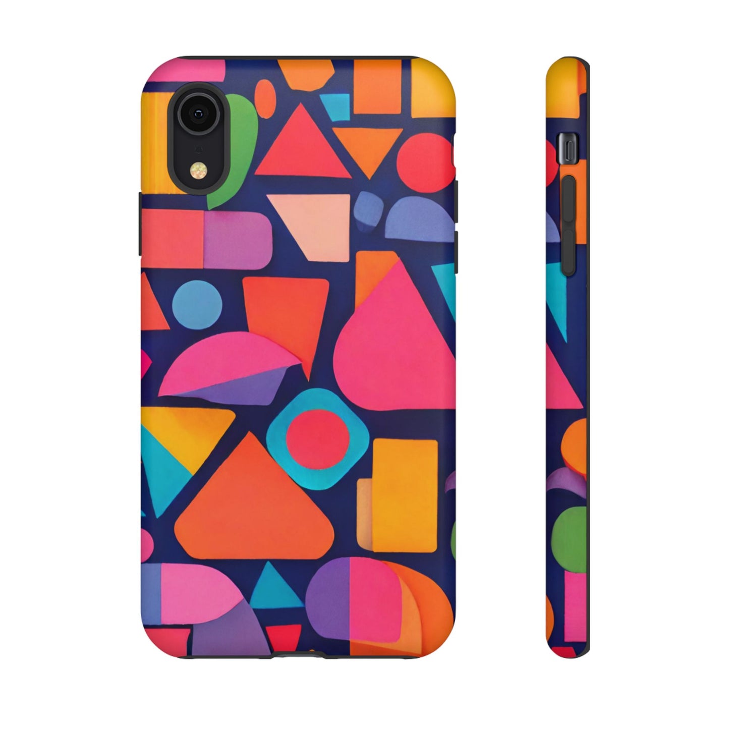 Abstract Geometric Shapes Phone Case - for Apple, Samsung, and Google Phones