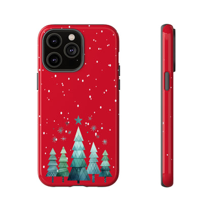 Christmas Pines Phone Case - for Apple, Samsung, and Google Phones