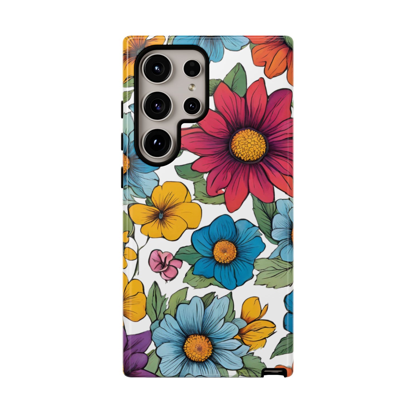 Floral Phone Case - for Apple, Samsung, and Google Phones