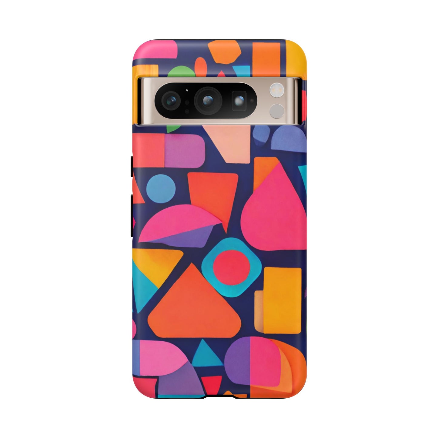 Abstract Geometric Shapes Phone Case - for Apple, Samsung, and Google Phones