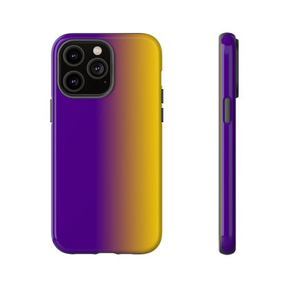 Ombre Purple and Gold Phone Case - for Apple, Samsung, and Google Phones