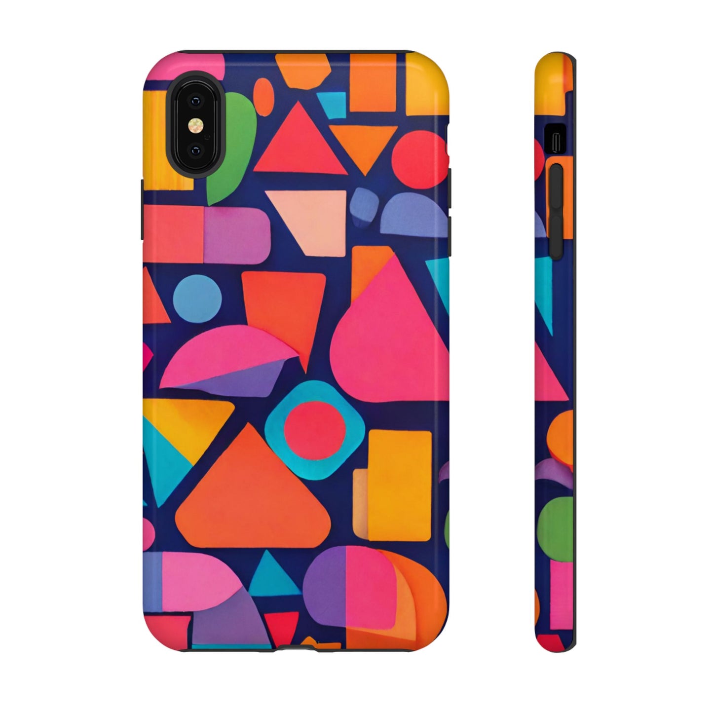 Abstract Geometric Shapes Phone Case - for Apple, Samsung, and Google Phones