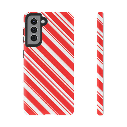 Candy Cane Phone Case - for Apple, Samsung, and Google Phones