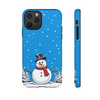 Snowman Phone Case - for Apple, Samsung, and Google Phones