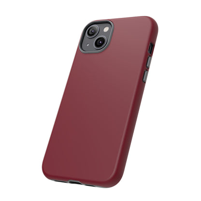 Burgundy Phone Case - for Apple, Samsung, and Google Phones