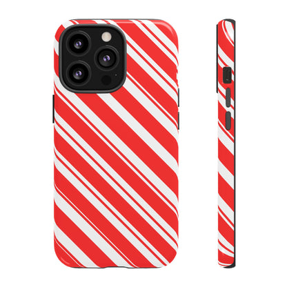 Candy Cane Phone Case - for Apple, Samsung, and Google Phones