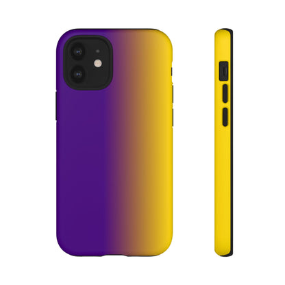 Ombre Purple and Gold Phone Case - for Apple, Samsung, and Google Phones